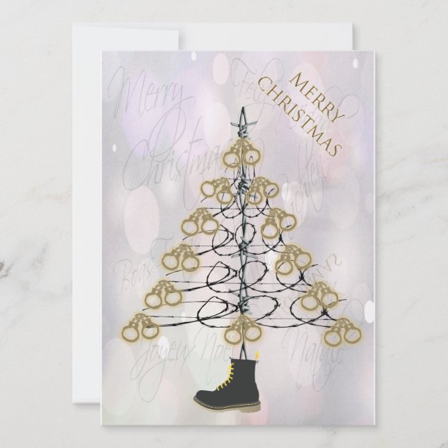 Weihnachtsbaum - Jailmatecards Feiertagskarte (Vorderseite)