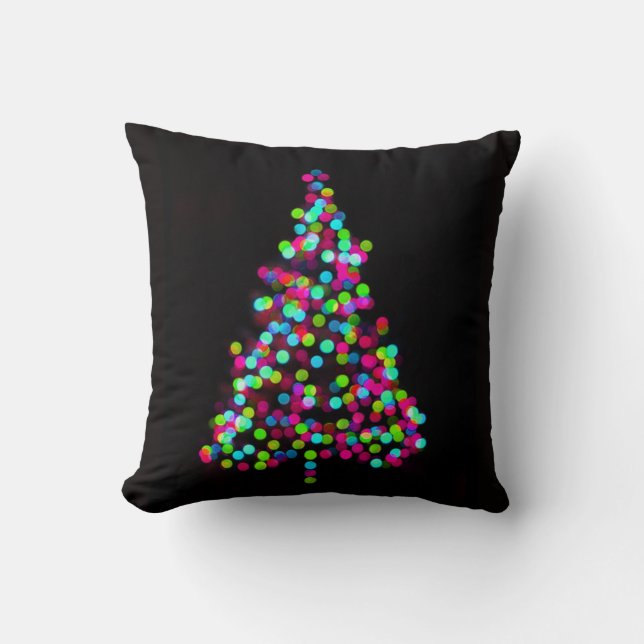 Weihnachtsbaum Jewels Kissen (Vorderseite)
