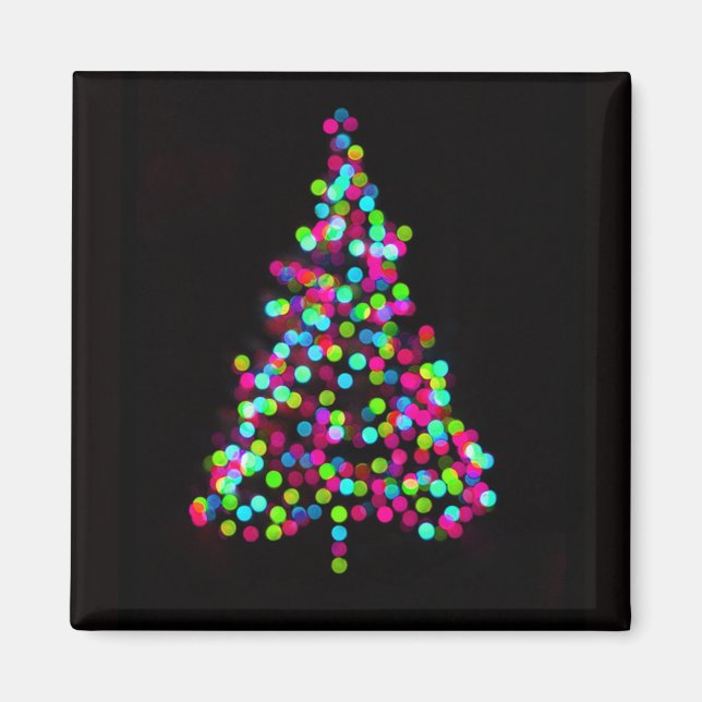 Weihnachtsbaum Jewels Magnet (Vorne)