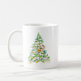 Weihnachtsbaum Kaffeetasse