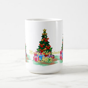 Weihnachtsbaum Kaffeetasse