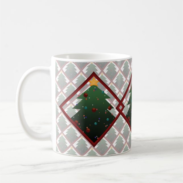 Weihnachtsbaum Kaffeetasse (Links)