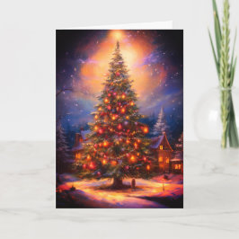 Weihnachtsbaum Karte