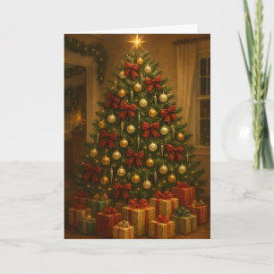 Weihnachtsbaum Karte