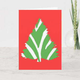 WEIHNACHTSBAUM-KARTE FEIERTAGSKARTE