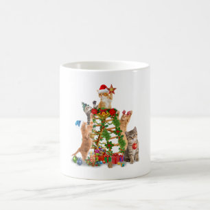 Weihnachtsbaum Katze Ugly Christmas Cat Mama Katze Kaffeetasse