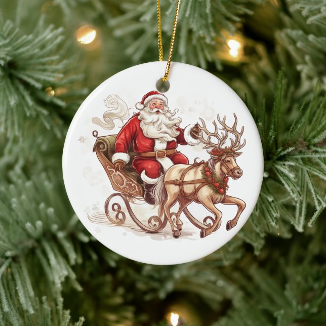 Weihnachtsbaum Keramik Ornament (Baum)