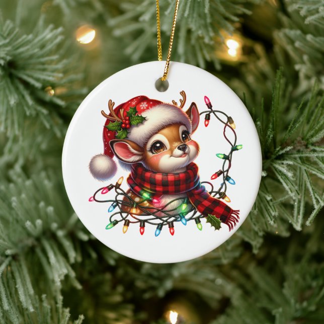 Weihnachtsbaum Keramik Ornament (Baum)