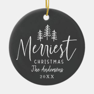 Weihnachtsbaum Keramik Ornament