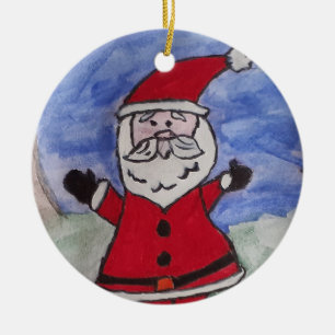 Weihnachtsbaum Keramik Ornament