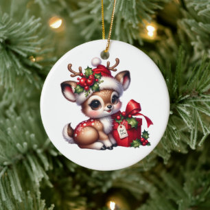Weihnachtsbaum Keramik Ornament