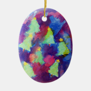WEIHNACHTSBAUM KERAMIKORNAMENT