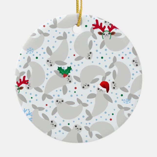 Weihnachtsbaum Keramikornament (Vorne)