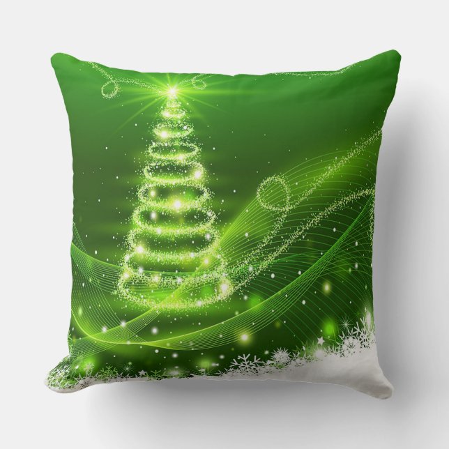Weihnachtsbaum Kissen (Vorderseite)
