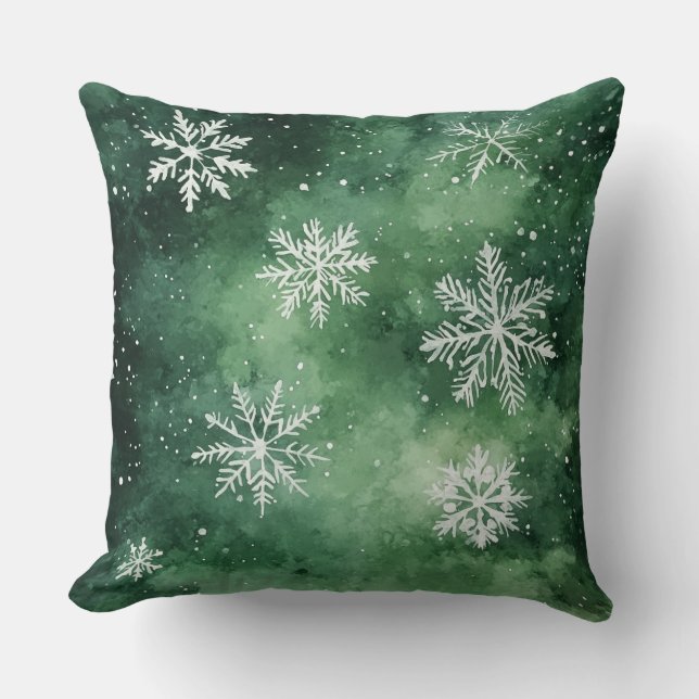 Weihnachtsbaum Kissen - Feiertage Dekoration (Vorderseite)