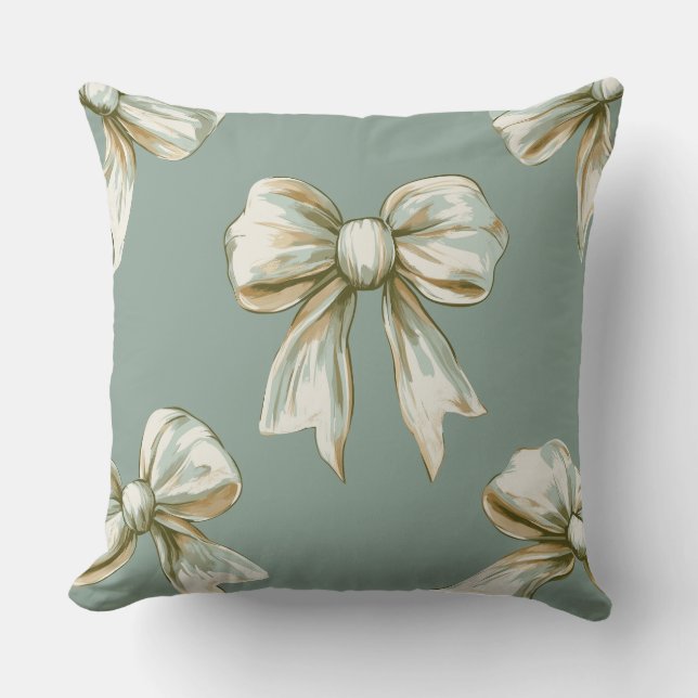 Weihnachtsbaum Kissen - Feiertage Dekoration (Vorderseite)