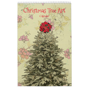 Weihnachtsbaum-Kunst-Jahreskalender Kalender
