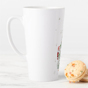 Weihnachtsbaum Latte Tasse