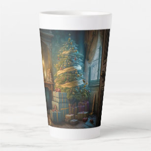 Weihnachtsbaum Latte Tasse