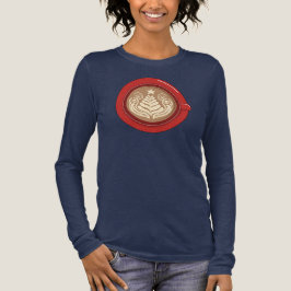 Weihnachtsbaum-Latte Tri-Blend Shirt