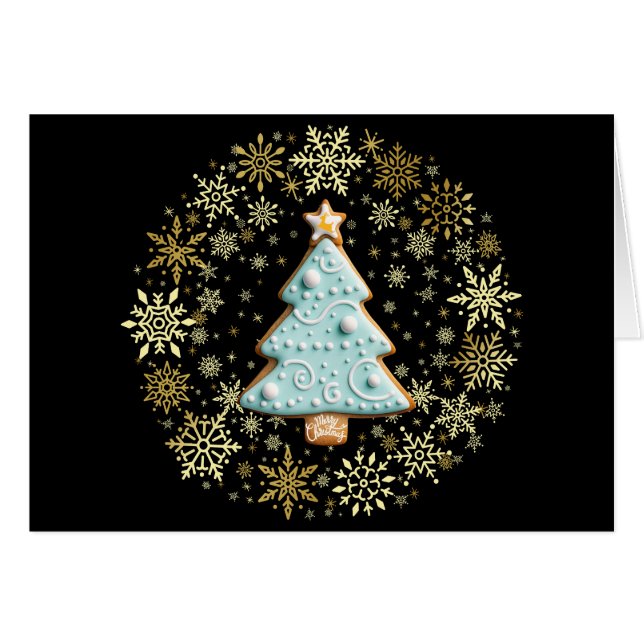 Weihnachtsbaum, Lebkuchen (Vorderseite (Horizontal))