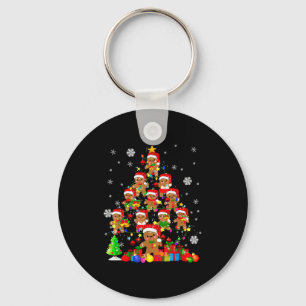 Weihnachtsbaum Lebkuchen Weihnachten Santa Lebkuch Schlüsselanhänger