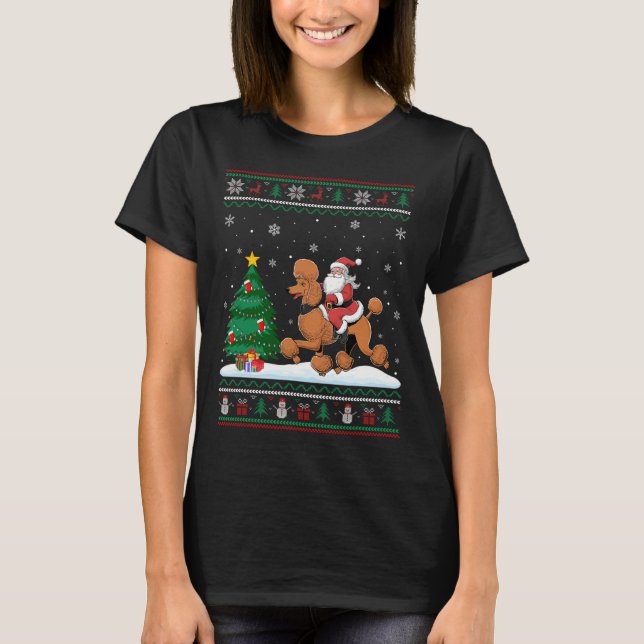 Weihnachtsbaum Lichter Weihnachten T-Shirt (Vorderseite)