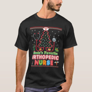 Weihnachtsbaum, Lieblings-Orthopädie Weihnachtsbau T-Shirt