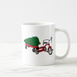 Weihnachtsbaum-Lieferung Tasse