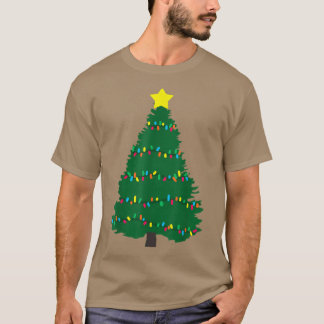 Weihnachtsbaum Light frohe Weihnachten Weihnachten T-Shirt