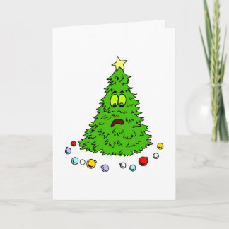 Weihnachtsbaum Lost Feiertage Dekorationen Feiertagskarte