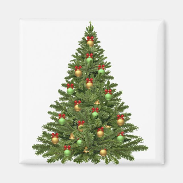Weihnachtsbaum Magnet (Vorne)