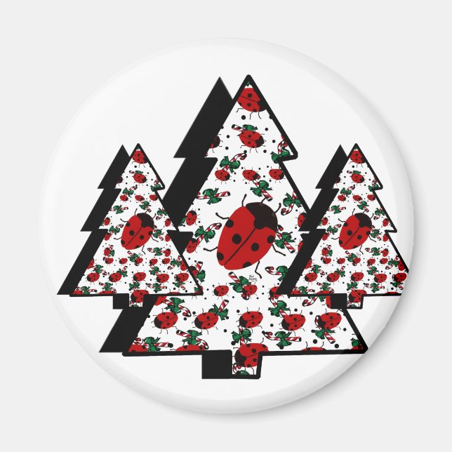 Weihnachtsbaum Magnet (Vorne)