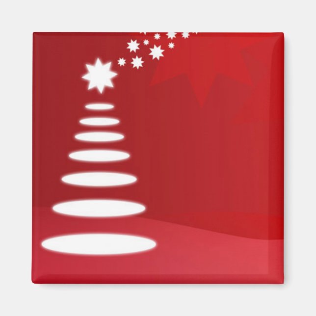 Weihnachtsbaum Magnet (Vorne)