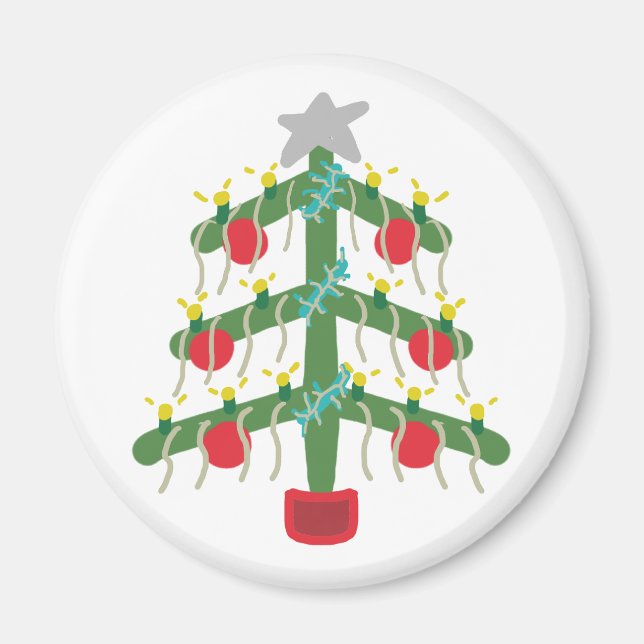 Weihnachtsbaum Magnet (Vorne)
