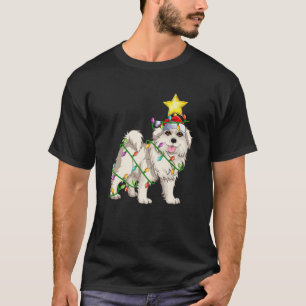 Weihnachtsbaum Matching Santa Great Pyrenäen C T-Shirt