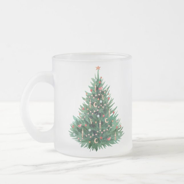 Weihnachtsbaum Mattglastasse (Links)