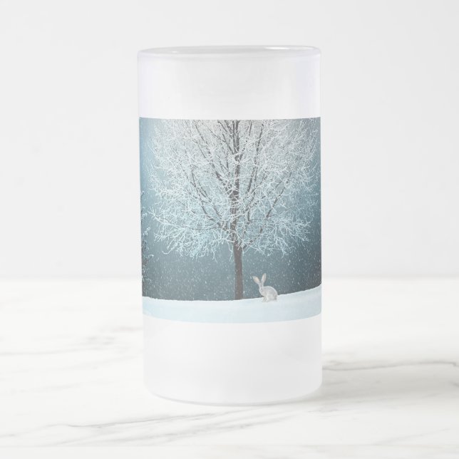 Weihnachtsbaum Mattiert 16 oz Mattierte Tasse (Mittel)
