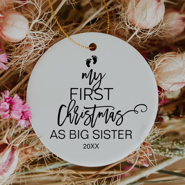 Weihnachtsbaum Meine ersten Weihnachten als große  Keramikornament (Von Creator hochgeladen)