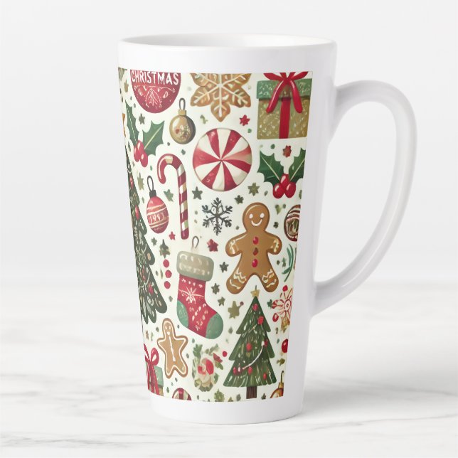 Weihnachtsbaum Milchtasse (Rechts)