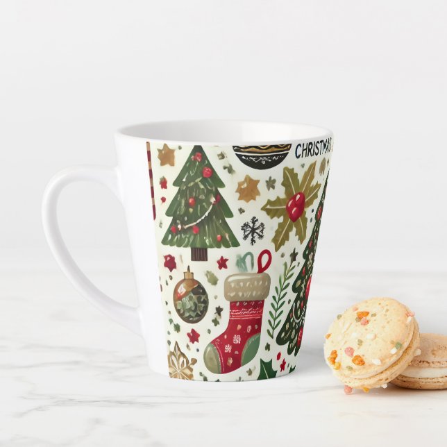 Weihnachtsbaum Milchtasse (Beispiel)