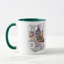 Weihnachtsbaum Mischief Tasse