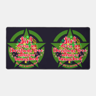 Weihnachtsbaum, Mission, Armee Schreibtischunterlage