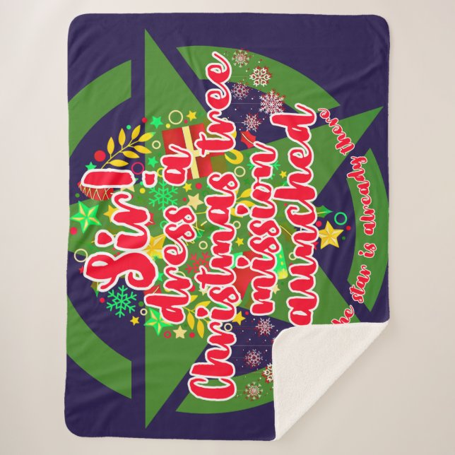 Weihnachtsbaum, Mission, Armee Sherpadecke (Vorderseite)