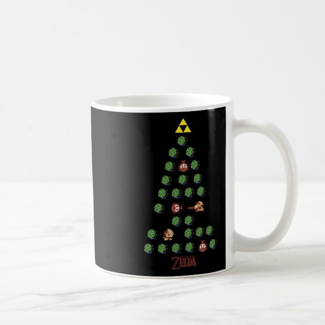 Weihnachtsbaum mit 8 bit kaffeetasse (Rechts)