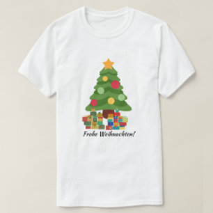 Weihnachtsbaum mit Geschenken Frohe Weihnachten! T-Shirt