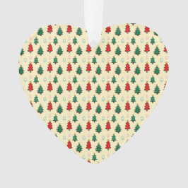 Weihnachtsbaum mit sternenüberragenden nahtlosen M Ornament