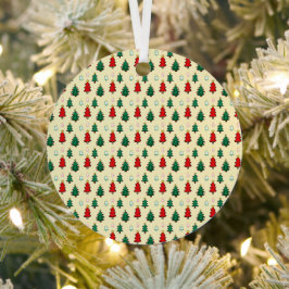 Weihnachtsbaum mit sternenüberragenden nahtlosen M Ornament Aus Metall