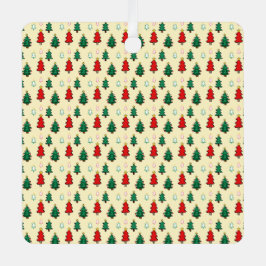 Weihnachtsbaum mit sternenüberragenden nahtlosen M Ornament Aus Metall