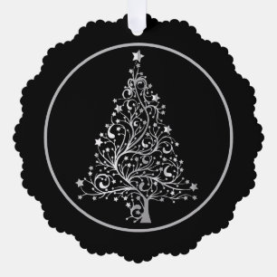 Weihnachtsbaum Modern Ornament Karte